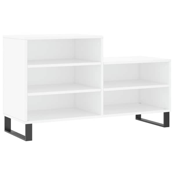 vidaXL jalatsikapp, valge, 102 x 36 x 60 cm, tehispuit