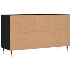 Botník černý 102x36x60 cm kompozitní dřevo - obrázek 6