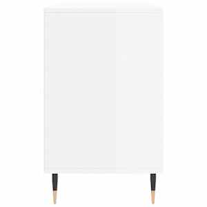 Botník bílý s vysokým leskem 102x36x60 cm kompozitní dřevo - obrázek 5