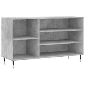 Botník betonově šedý 102x36x60 cm kompozitní dřevo - obrázek 2