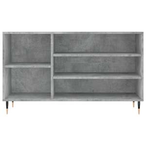 Botník betonově šedý 102x36x60 cm kompozitní dřevo - obrázek 4