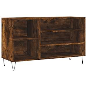 Botník kouřový dub 102x36x60 cm kompozitní dřevo - obrázek 2