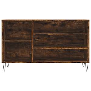 Botník kouřový dub 102x36x60 cm kompozitní dřevo - obrázek 4