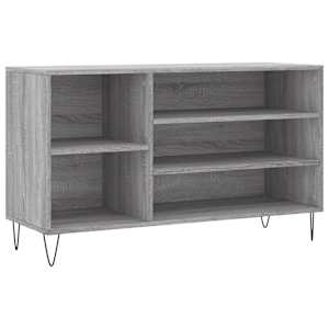 vidaXL kingakapp, hall Sonoma tamm, 102x36x60 cm, tehispuit