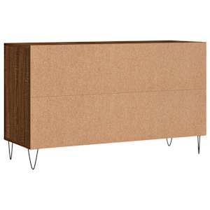 Botník hnědý dub 102x36x60 cm kompozitní dřevo - obrázek 6
