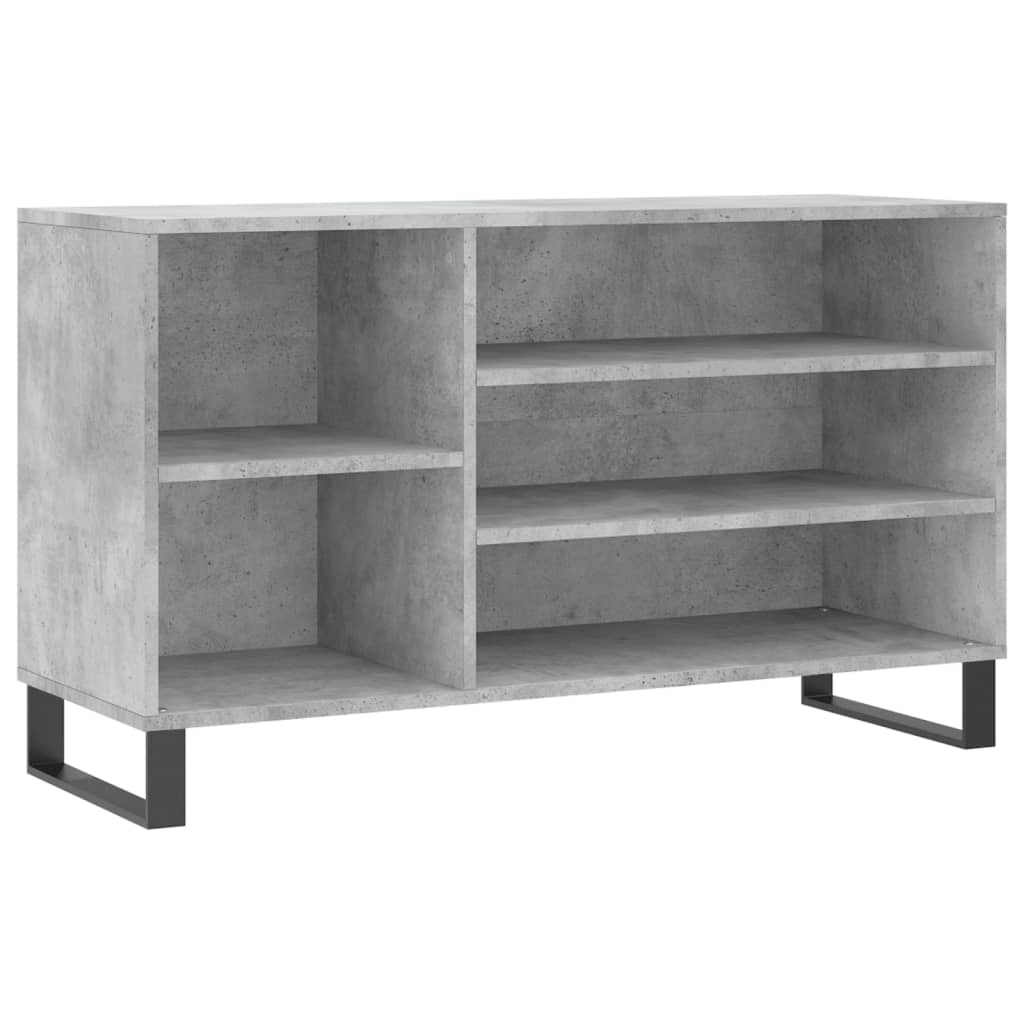 vidaXL Botník betonově šedý 102x36x60 cm kompozitní dřevo