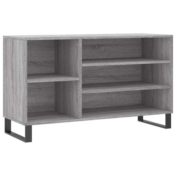 vidaXL kingakapp, hall Sonoma tamm, 102x36x60 cm, tehispuit