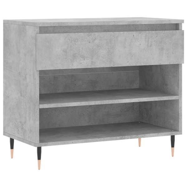 vidaXL kingakapp, betoonhall, 70 x 36 x 60 cm, tehispuit