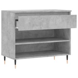 Botník betonově šedý 70x36x60 cm kompozitní dřevo - obrázek 5