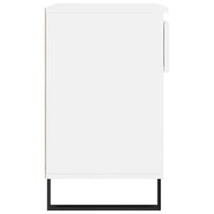 Botník bílý s vysokým leskem 70x36x60 cm kompozitní dřevo - obrázek 7