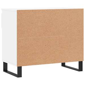 Botník bílý s vysokým leskem 70x36x60 cm kompozitní dřevo - obrázek 8