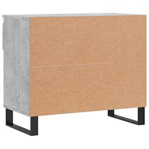 Botník betonově šedý 70x36x60 cm kompozitní dřevo - obrázek 8