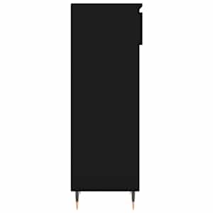 Botník černý 40x36x105 cm kompozitní dřevo - obrázek 7