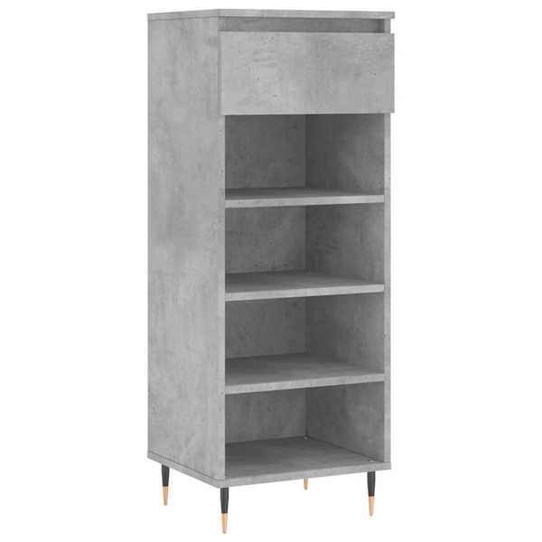 vidaXL kingakapp, betoonhall, 40x36x105 cm, tehispuit