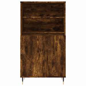 Skříň highboard kouřový dub 60 x 36 x 110 cm kompozitní dřevo - obrázek 6