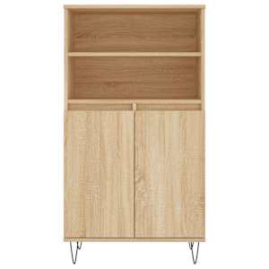 Skříň highboard dub sonoma 60 x 36 x 110 cm kompozitní dřevo - obrázek 6
