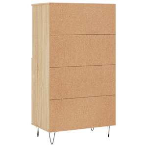 Skříň highboard dub sonoma 60 x 36 x 110 cm kompozitní dřevo - obrázek 8