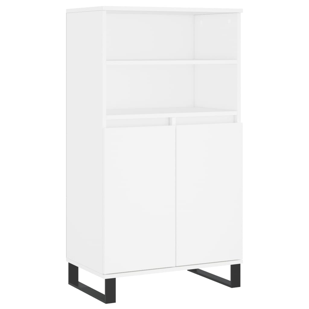 vidaXL Skříň highboard bílá 60 x 36 x 110 cm kompozitní dřevo