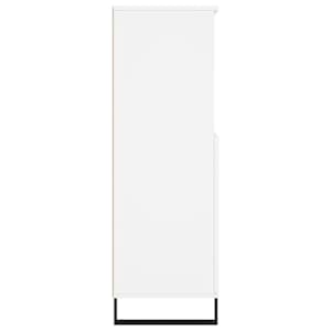 Skříň highboard bílá 60 x 36 x 110 cm kompozitní dřevo - obrázek 7