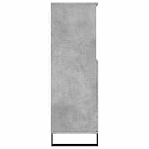 Skříň highboard betonově šedá 60 x 36 x 110 cm kompozitní dřevo - obrázek 7