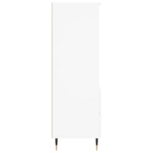 Skříň highboard bílá 40 x 36 x 110 cm kompozitní dřevo - obrázek 7