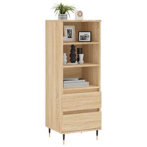Skříň highboard dub sonoma 40 x 36 x 110 cm kompozitní dřevo - obrázek 3