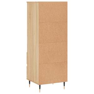 Skříň highboard dub sonoma 40 x 36 x 110 cm kompozitní dřevo - obrázek 8