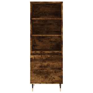 Skříň highboard kouřový dub 40 x 36 x 110 cm kompozitní dřevo - obrázek 5
