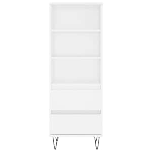 Skříň highboard bílá 40 x 36 x 110 cm kompozitní dřevo - obrázek 5