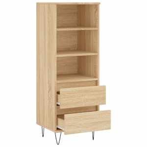 Skříň highboard dub sonoma 40 x 36 x 110 cm kompozitní dřevo - obrázek 6