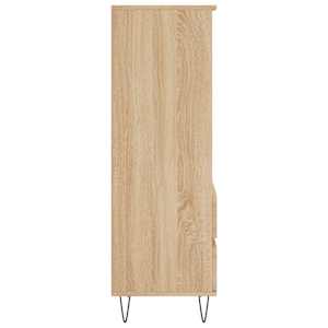 Skříň highboard dub sonoma 40 x 36 x 110 cm kompozitní dřevo - obrázek 7