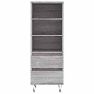 Skříň highboard šedá sonoma 40 x 36 x 110 cm kompozitní dřevo - obrázek 5