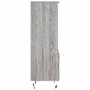 Skříň highboard šedá sonoma 40 x 36 x 110 cm kompozitní dřevo - obrázek 7