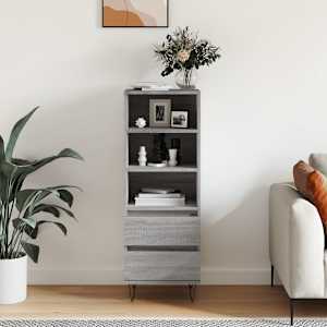 Skříň highboard šedá sonoma 40 x 36 x 110 cm kompozitní dřevo - obrázek 1
