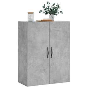 Nástěnná skříňka betonově šedá 69,5x34x90 cm kompozitní dřevo - obrázek 4