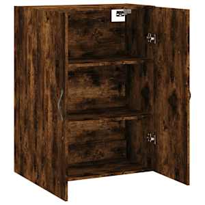 Nástěnná skříňka kouřový dub 69,5 x 34 x 90 cm kompozitní dřevo - obrázek 6