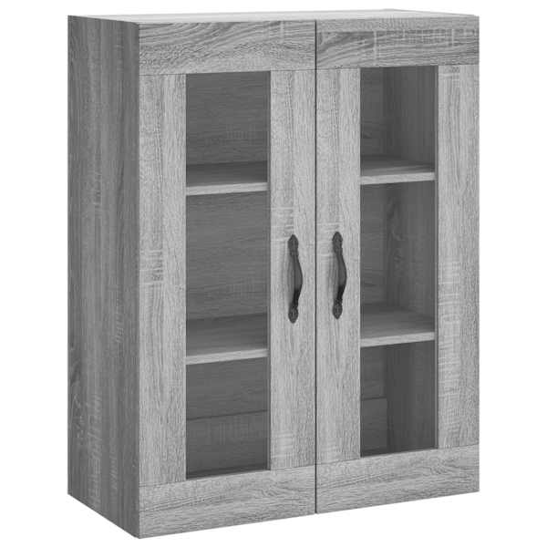 vidaXL seinakapp, hall Sonoma tamm, 69,5 x 34 x 90 cm, tehispuit