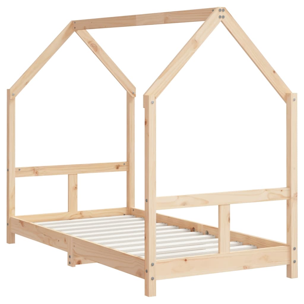 vidaXL Kids Bed Frame 80x160 cm Solid Wood Pine