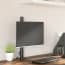  vidaXL fekete acél monitorállvány VESA 75/100 mm termék 2. képe