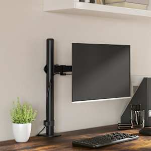 vidaXL monitori kinnitus must terase VESA 75/100 mm