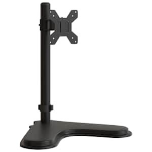 Držák na monitor černý ocel VESA 75/100 mm - obrázek 2