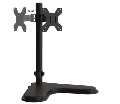 Supporto da Tavolo per Schermo Neomounts DS75-450BL2 | Leroy Merlin