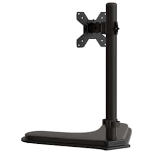Držák na monitor černý ocel VESA 75/100 mm - obrázek 6