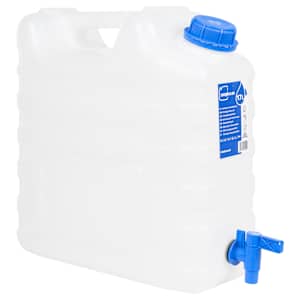 Posoda za vodo s pipo prozorna 15 L plastika