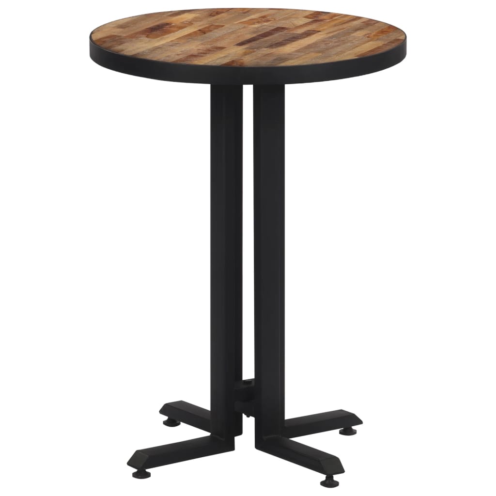 Thumbnail - vidaXL Bistrotisch Rund Ø55x76 cm Recyceltes Massivholz Teak