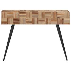 Konzolový stolek 110 x 34 x 80 cm masivní recyklovaný teak - obrázek 2