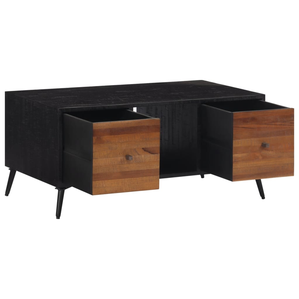 Thumbnail - vidaXL Couchtisch 90x50x41 cm Recyceltes Massivholz Teak