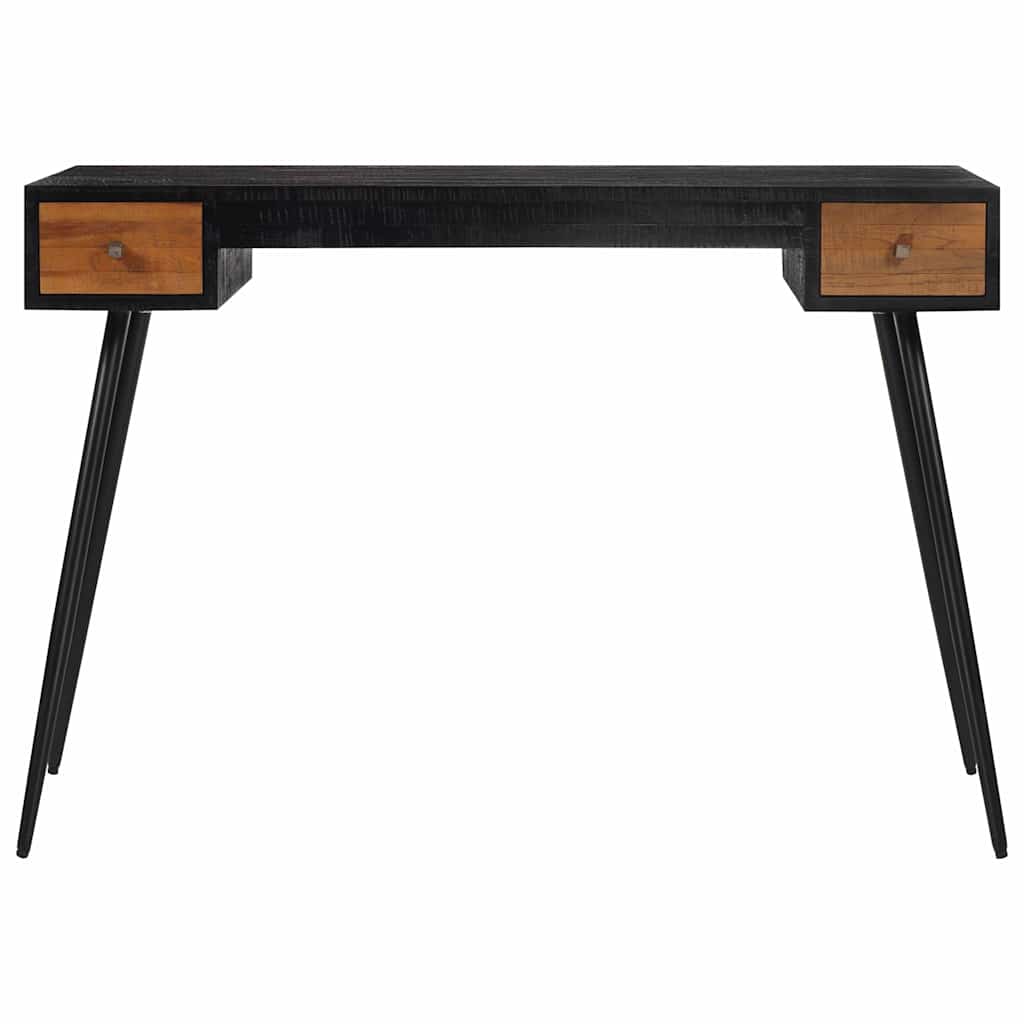 Thumbnail - vidaXL Schreibtisch 117x56,5x75 cm Recyceltes Massivholz Teak
