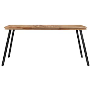 Jídelní stůl 169 x 98,5 x 76 cm masivní teakové dřevo - obrázek 2