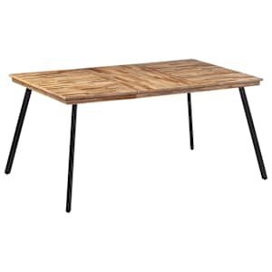 Jídelní stůl 169 x 98,5 x 76 cm masivní teakové dřevo - obrázek 9